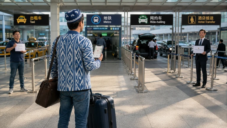 Xitoy aeroportidan shaharga qanday chiqish va taksiga aldanmaslik kerak?