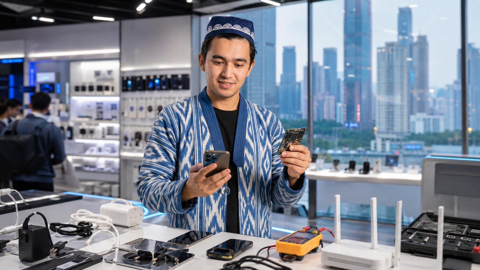 Shenzhen bozorlari: elektronika olganda nimani tekshirish kerak?